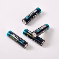 Pile alcaline KINGCELL Ultra+ AA LR6 1,5V, stockage 10 ans, certifiée ISO 9001 ISO 14001 CE, approvisionnement en vrac OEM pour l'électronique