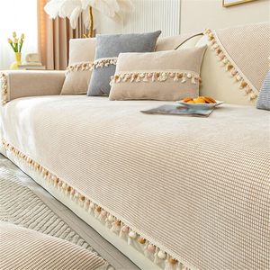 Inthetrend SJY-250624-07 Luxury Modern L Shape <b>Sofa</b> <b>Cover</b> Plant Pattern Chenille Non-Slip Anti-static Sustainable <b>Sofa</b> - Product Image 2