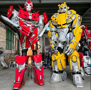 Offre Spéciale – Costume de Performance Professionnel de Robot <span class=keywords><strong>Super</strong></span>-<span class=keywords><strong>héros</strong></span> en Armure de Fer, Réaliste et Portable avec LED, Idéal pour le Cosplay - Product Image 6