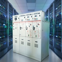 Armoire de distribution extérieure anti-explosion moyenne puissance AC 200A en aluminium, haute/basse tension 10kV, IP67, avec serrure biométrique