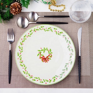 Sang Trọng Matte Vàng Và Màu Đen Xử Lý Flatware Set Thép Không Gỉ 18/10 Đám Cưới Dĩa Thìa Dao Bạc Và Đen Khách Sạn Dao Kéo - Product Image 6