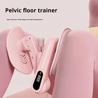 Entraîneur musculaire du plancher pelvien réglable à 360° pour entraînement à domicile, affichage LED ABS, entraîneur pour l'intérieur des cuisses, les hanches, les jambes et les bras, sculpture du corps entier pour femmes