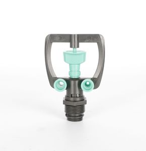 Aspersores giratorios automáticos de 360 grados para riego de distancia media Rosca macho de 1/2 3/4 pulgadas para granjas de riego de parques y jardines - Product Image 3