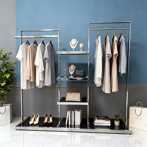 Expositor de Ropa Modular Multifuncional con Estantes para Joyería y Plataforma para Zapatos - Solución para Boutiques y Tiendas de Centros Comerciales - Product Image 1