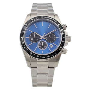 Montres à quartz haut de gamme pour hommes, bracelet en acier inoxydable, mouvement Miyota, diamètre du cadran 43 mm, montre à quartz - Product Image 4