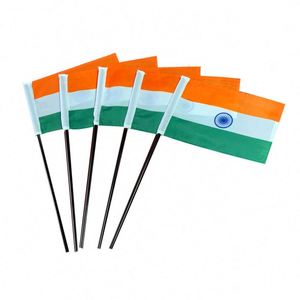 Budget Custom Mini Stick Flags Promotional Hand Waving Flags for Political and Football Events - Product Image 5