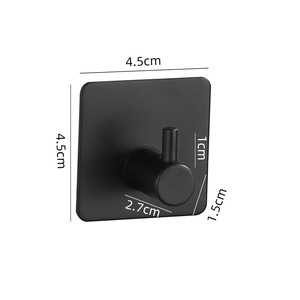 Gancio Singolo in Acciaio Inox per Armadio, Appendiabiti, Espositore, Bagno, Cucina - Stile Nord Europeo Cina - Product Image 6