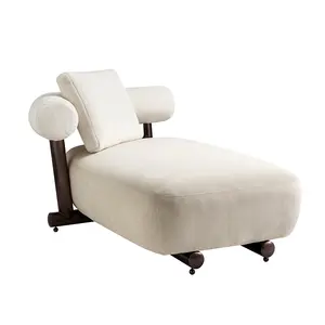 Luxury High Quality Home Furniture Living Room sofa Elegant Chaise Lounge Recliner Chaise Lounge 2 Person Sitting Room