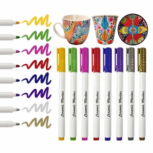 Marcadores de Pintura Acrílica <span class=keywords><strong>para</strong></span> <span class=keywords><strong>Porcelana</strong></span> en 8 Colores, Marcadores Permanentes <span class=keywords><strong>para</strong></span> Manualidades, Arte Cerámico y <span class=keywords><strong>Porcelana</strong></span> Personalizada - Product Image 3