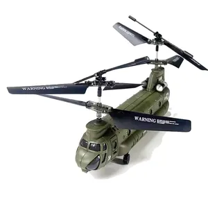 Hot S026H Transport Military Fighter RC Helicopter Double-Propeller Fixed-Height Transport Aircraft Toy for Boys Children Gift