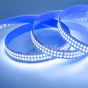 12V 15mm 480leds/m Smd 2835 <span class=keywords><strong>Led</strong></span> şerit açık mavi yapıştırıcı çift sıralı <span class=keywords><strong>LED</strong></span> şerit ticari iç aydınlatma için - Product Image 4