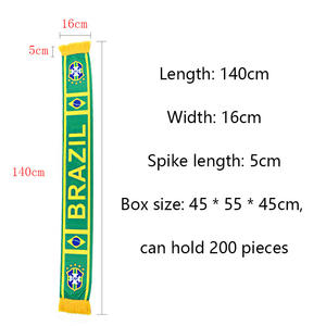 Écharpes de Support pour Événements de Football 2026, Souvenirs et Cadeaux Disponibles en Stock et Personnalisables - Product Image 5