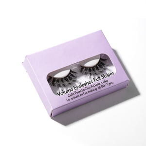 Volume Eyelashes Full Strip False <b>Lashes</b> For Enhanced Eye Makeup All Skin Types - Product Image 2
