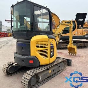 รถขุดขนาดเล็ก Komatsu PC35 มือสองคุณภาพสูง ปี 2022 น้ำหนัก 3.5 ตัน พร้อมเกียร์ มอเตอร์ ปั๊ม แบริ่ง PLC เครื่องจักรเดิม รายงานวิดีโอ - Product Image 4