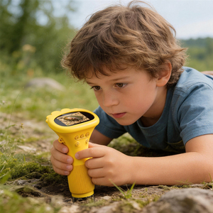 Jouets d'exploration de la <span class=keywords><strong>nature</strong></span>, kit éducatif STEM, loupe de poche avec lumière pour la découverte scientifique, cadeaux pour enfants, microscope pour enfants - Product Image 1