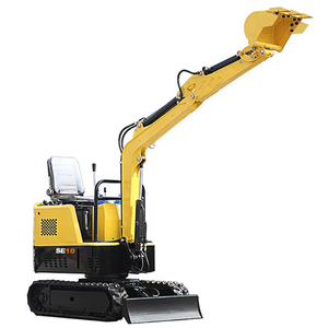 1 Ton <b>Small</b> Hydraulic Crawler Excavator with 0.035m <b>Bucket</b> 12 Kw Power & High Efficiency-SE10 Hot Sale - Product Image 2