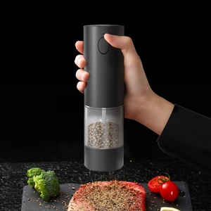 Unit-charging Electric Salt And <b>Pepper</b> <b>Grinder</b> Set Rechargeable Automatic Electric Salt and <b>Pepper</b> <b>Grinder</b> - Product Image 2