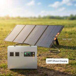 Estación de Energía Portátil de 1200W D1200, Generador Solar de 1280Wh, Carga Rápida Inteligente para Respaldo Doméstico Fuera de la Red - Product Image 5