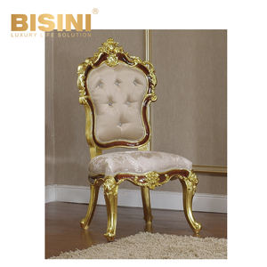 Ensemble de <span class=keywords><strong>table</strong></span> et de chaises de salle à manger rectangulaire extensible en bois sculpté classique royal français Bisini, ensemble exclusif en acajou massif fait à la main - Product Image 3