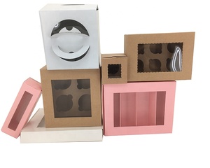 Boîtes à bonbons sur mesure Les boîtes-cadeaux en chocolat blanc/marron/rose s'appliquent à l'emballage de chocolat aux noisettes fait maison - Product Image 6
