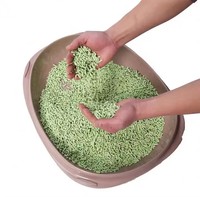Litière pour chat en tofu agglomérante désodorisante, vente en gros d'usine, fabricant de litière pour animaux de compagnie, litière pour chat en tofu agglomérante pour toilettes