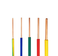 Cable Eléctrico Doméstico de Cobre de 1.5mm a Precio Competitivo, Aislado con PVC, Clasificación IP67, Bajo Voltaje 300V/450V