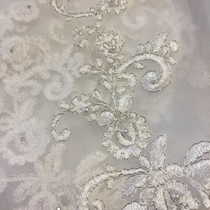 WAN65 Etsy Hot Selling Wedding <strong>Veil</strong> <strong>Blush</strong> Bridal <strong>Veil</strong> 2 Tiers Elbow Lace <strong>Veil</strong> with Pearl - Product Image 5