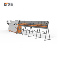 Máquina Dobladora de Barras de Acero Automática LUTENG - Programable por CNC, Procesamiento Rápido, Diseño a Prueba de Polvo para Obras de Construcción