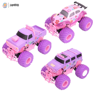 Q157 1/18 Camion Telecomandato Elettrico Fuoristrada 2.4G con Ruote Grandi ad Alta Velocità, Auto Giocattolo RC <span class=keywords><strong>Viola</strong></span> per Ragazze, Colore Rosa - Product Image 1