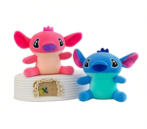 Jouets en peluche Lilo & Stitch, animaux en peluche doux de 18 cm, cadeau d'anniversaire pour enfants, unisexe, de 2 à 4 ans - Product Image 1