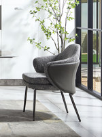 Chaises de salle à manger de style américain pour restaurant occidental, chaises de table à manger de style italien de luxe léger haut de gamme, fauteuil de bureau design