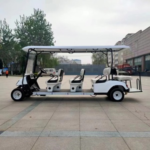 Chariot de golf électrique de buggy de golf d'approvisionnement d'usine 8 sièges chassant le chariot de golf électrique avec le Offre Spéciale - Product Image 3