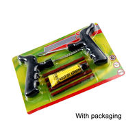 Outil de Réparation de Pneu Universel pour Pneus Tubeless Kit Rapide d'Urgence pour Réparations