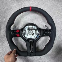 Volant en cuir haute performance pour BMW F10 F20 E93 E90 E92 F30 F31 M3 F80 M4 F82 M5 F90 X6 F25 F15 F11 F18 Série F