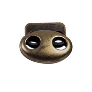 Alloy Pig Nose Buckle 4.5mm Aperture Oval Shape Durable Spring Clip For Elastic Cord Adjustment - Product Image 1