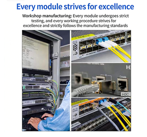Module émetteur-récepteur optique SFP Gigabit 2,5G BIDI à connecteur LC 1310nm 10Km, vente chaude usine - Product Image 4