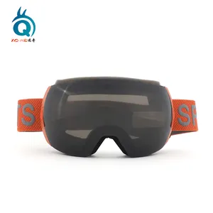 Logo personnalisé aimant lentille interchangeable UV400 lunettes de ski d'hiver lunettes de snowboard