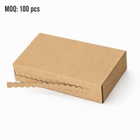 Boîte en carton ondulé avec logo imprimé personnalisé, bande détachable, sans colle, assemblage rapide, carton d'expédition avec languette de traction pour colis de messagerie