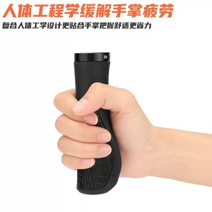 Ergonomic Handlebar Grips 22.2mm 133mm Non Slip Rubber For Mountain Bikes Road Bikes Cycling Accessories - Product Image 3