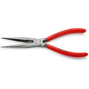 KNIPEX 26 11 200 SB Pliers - with half-round nose and <b>side</b> <b>cutters</b> (stork beak pliers) with resin coating - Product Image 2
