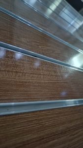 Panel de Pared Ranurado de <span class=keywords><strong>MDF</strong></span> de Alta Calidad, Lámina <span class=keywords><strong>Ranurada</strong></span> con Gancho para Exhibición de Mercancías - Product Image 2