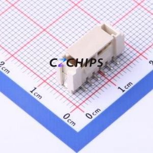 HC-HY-6ALT Wire-to-<b>Board</b> <b>Pin</b> Header SMD,P=2mm Connector ( <b>Pin</b> Structure: 1x6P )( Pitch: 2mm )( Mounting Type: Vertical Mount ) - Product Image 1
