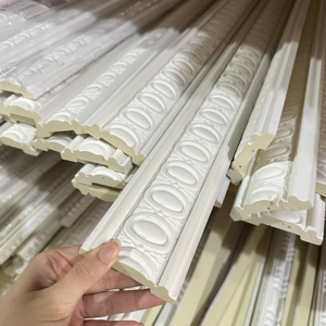 Trung Quốc nóng bán Trọng lượng nhẹ Polyurethane PU bọt khắc phẳng đồng bằng mouldings cho xây dựng nội thất và ngoại thất trang trí - Product Image 1