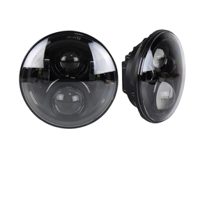 Faro led para coche Hi-Lo Beam de 7 pulgadas con Halo Angel Eyes para Lada 4x4 Urban Niva <span class=keywords><strong>JK</strong></span> - Product Image 1