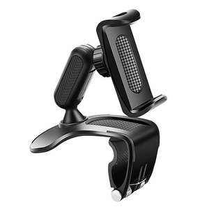 Support de téléphone portable pour tableau de bord de voiture, support GPS automatique, clip universel pour téléphone portable, support GPS, clip rotatif, support de montage pour voiture - Product Image 3