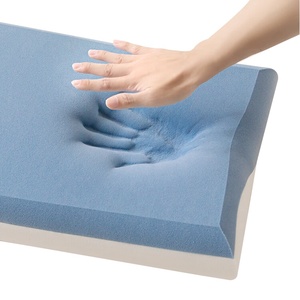 وسادة رغوة الذاكرة ثنائية النواة بيضاء + زرقاء - Product Image 4