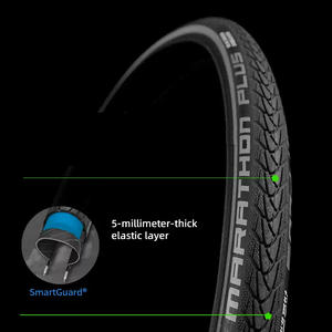 Neumáticos Schwalbe de 24x1 Pulgadas, Antipinchazos, Inflables, para Carreras de Maratón, Neumáticos Exteriores para Sillas de Ruedas, Resistentes a Pinchazos, para Rehabilitación - Product Image 2