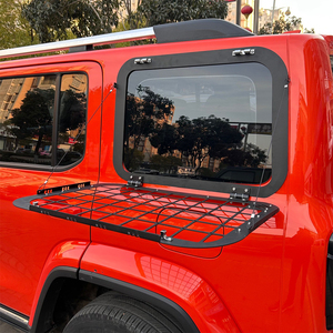 Grille latérale en métal <span class=keywords><strong>noir</strong></span> style Mecha pour Tank 300, pièces de modification extérieures tout-terrain, autres accessoires modifiés - Product Image 4