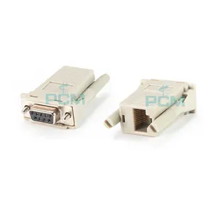 DB9 Buchse zu RJ45 Buchse Adapter