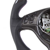 Volante de Coche con Mejoras LED en Alcántara y Carbono M Performance para BMW E46, Precio de Fábrica al por Mayor